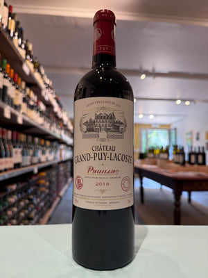 Chateau Grand Puy Lacoste 2019, Pauillac