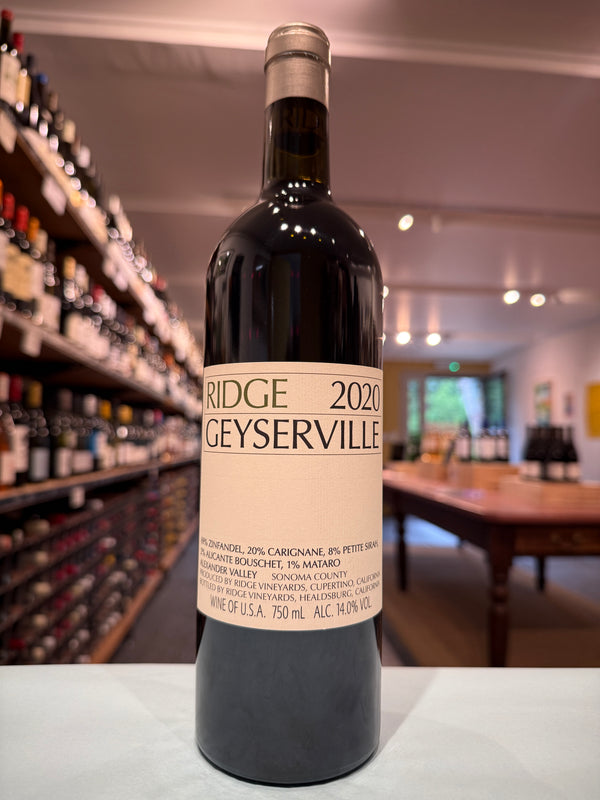 Ridge Vineyards, Geyserville 2020, Sonoma