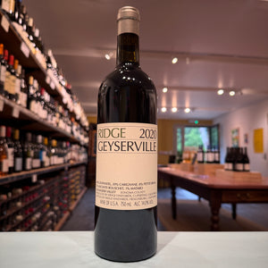 Ridge Vineyards, Geyserville 2021, Sonoma