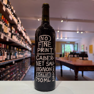 No Fine Print, Cabernet Sauvignon 2023, California