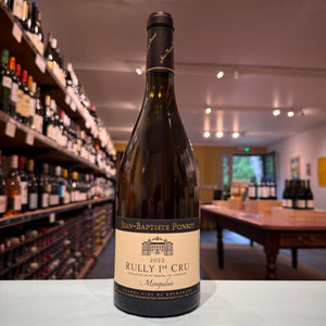 Jean Baptiste Ponsot, Rully Blanc 1er Cru Montpalais 2022, Burgundy