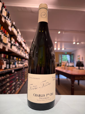 Domaine Nathalie et Gilles Fevre, Chablis 1er Vaulorent 2023, Burgundy