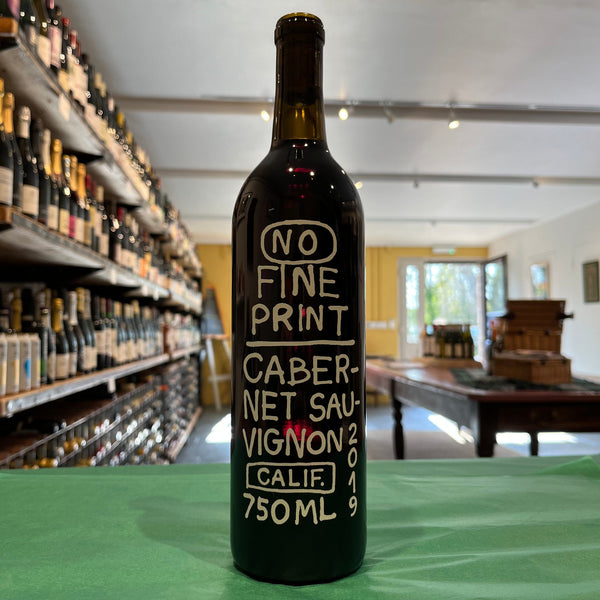 No Fine Print, Cabernet Sauvignon 2019, California